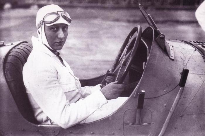 Hellé Nice, the tittalating French female race car driver of the 1920's and 30's.