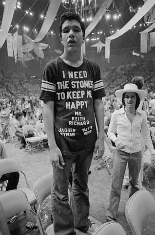 Rolling Stones concert t-shirt