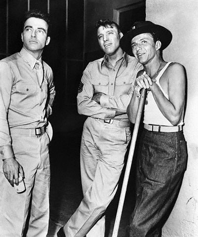 Montgomery Clift Burt Lancaster Frank Sinatra From Here to Eternity