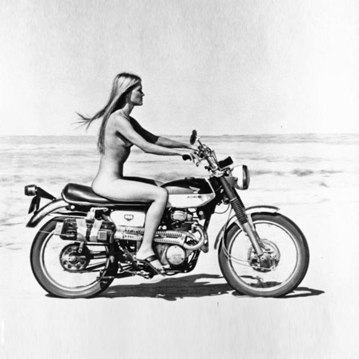 GILDA TEXTER VANISHING POINT HONDA MOTORCYCLE