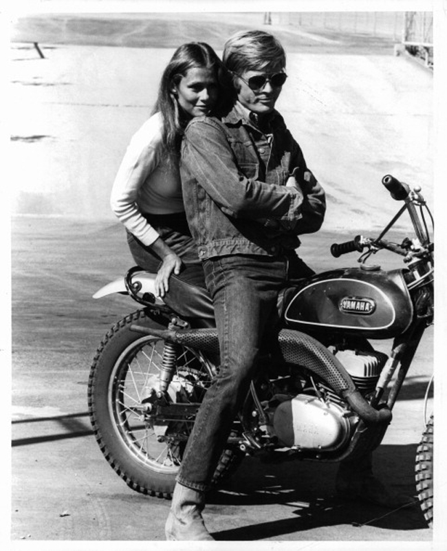 Lauren Hutton And Robert Redford In 'Little Fauss And Big Halsy'