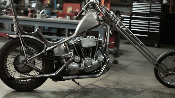 Josh Kurpius Harley-Davidson chopper