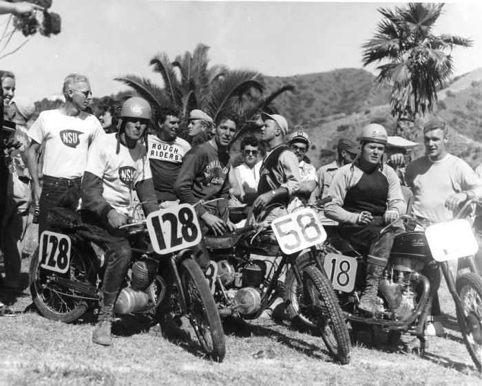 catalina gp motorcycle race 1953 finish